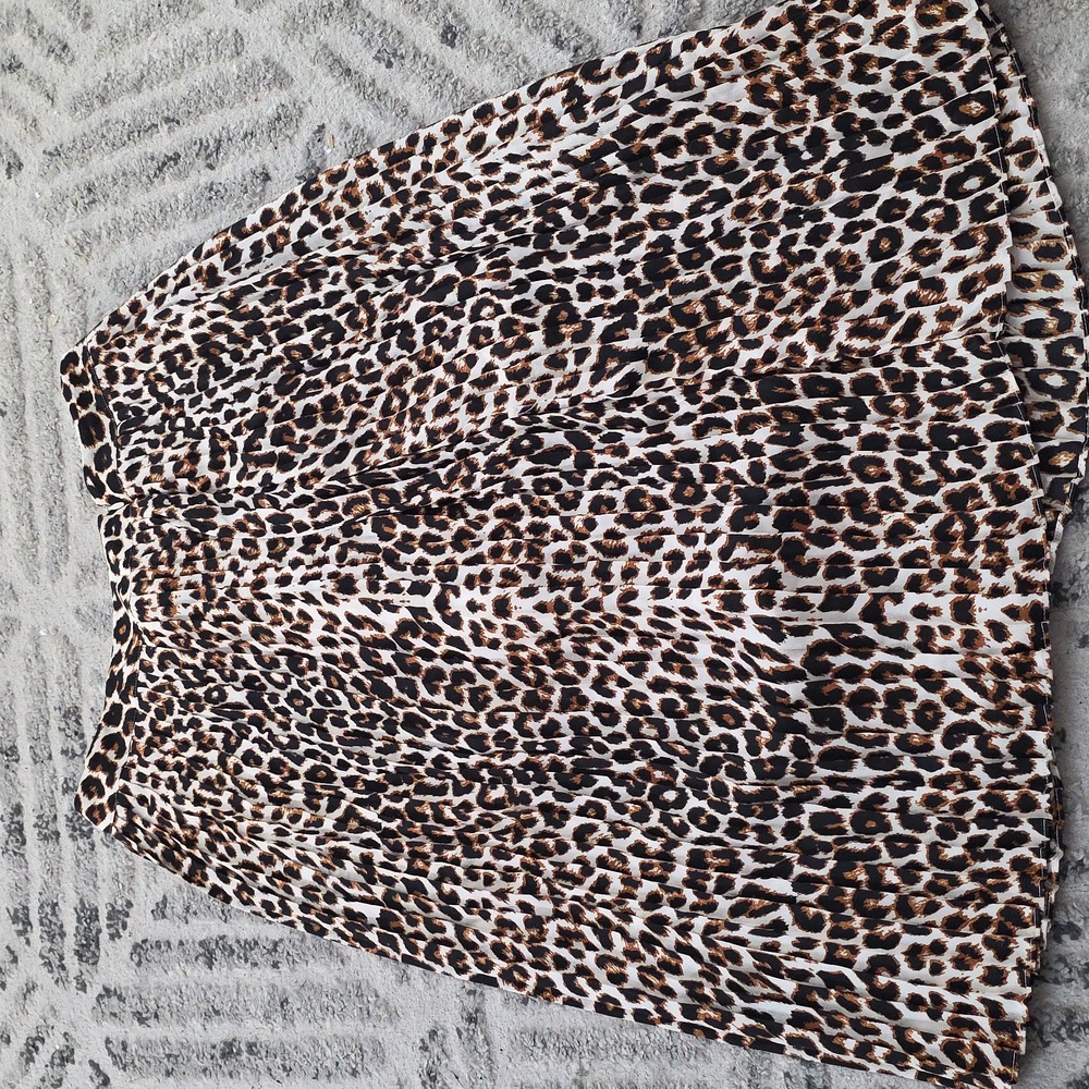 Animal Print Skirt